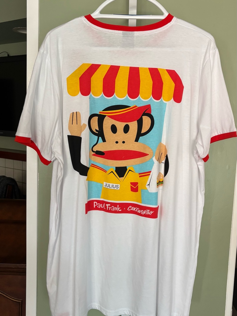 Paul Frank  cakeworthy shirt. Men-woman 2x brand new with out tags